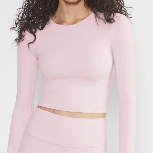 Aritzia Tops - Aritzia TNA Golden BUTTER Bound Longsleeve in Cupid Pink